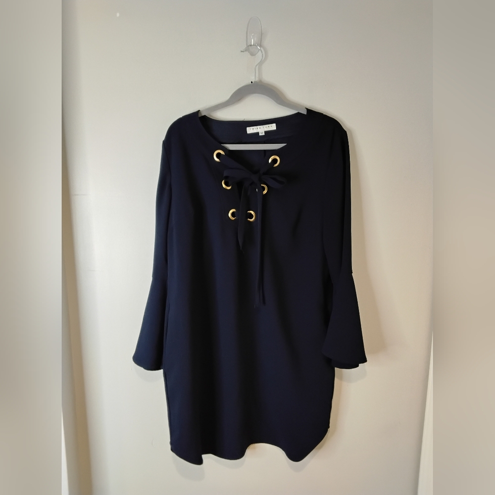 Elegant Navy Women's Dress